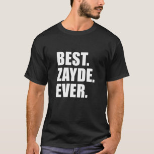 Camiseta El mejor abuelo siempre judío de Zayde (EN