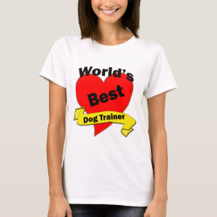 Camiseta El mejor adiestrador de perros del mundo