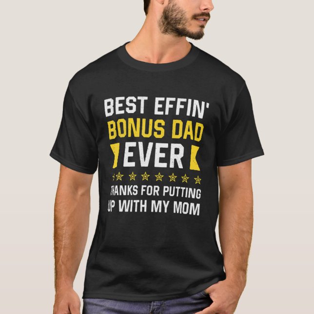 Camiseta El Mejor Afeite De Efefin De Los Hombres Gracias P (Anverso)