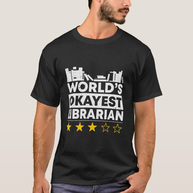 Camiseta El mejor amante de los libros de la biblioteca púb (Anverso)