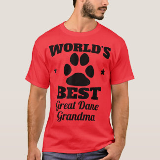 Camiseta El mejor amante del perro de la abuela del mundo 