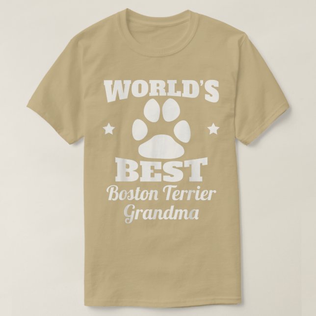 Camiseta El mejor amante del perro del mundo, el más terrib (Diseño del anverso)