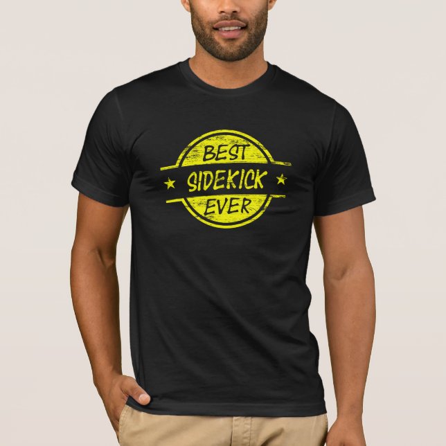 Camiseta El mejor amarillo del compinche nunca (Anverso)