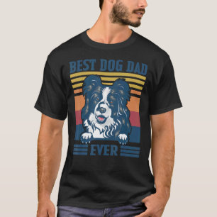 Camiseta El mejor amigo de la frontera papá perro del padre