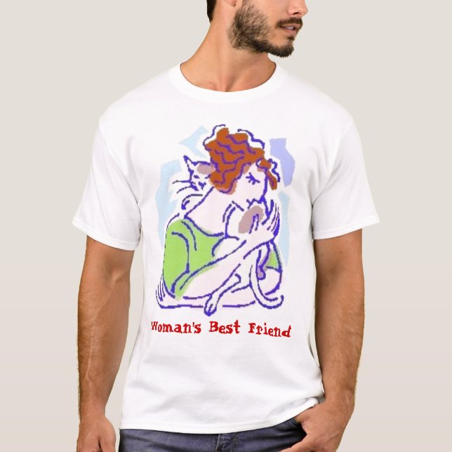 Camiseta El mejor amigo de la mujer (Anverso)