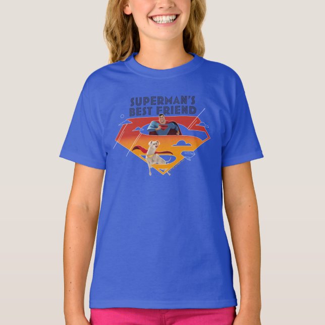 Camiseta El mejor amigo de Superman (Anverso)