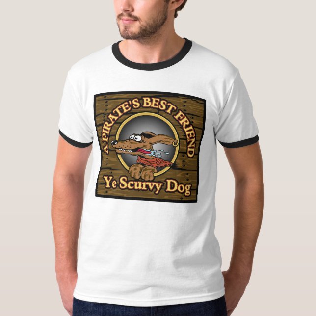 Camiseta El mejor amigo de un pirata (Anverso)