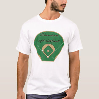 Camiseta El mejor amigo del chica de los diamantes
