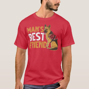 Camiseta El mejor amigo del dueño del perro, el perro pasto