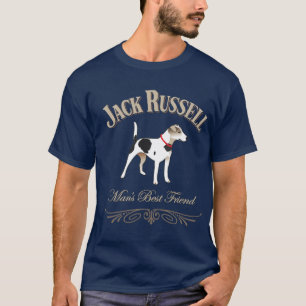 Camiseta El mejor amigo del hombre de Jack Russell
