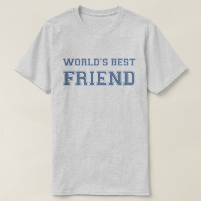 Camiseta El mejor amigo del mundo (Diseño del anverso)