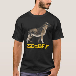 Camiseta El mejor amigo del Pastor Alemán para siempre