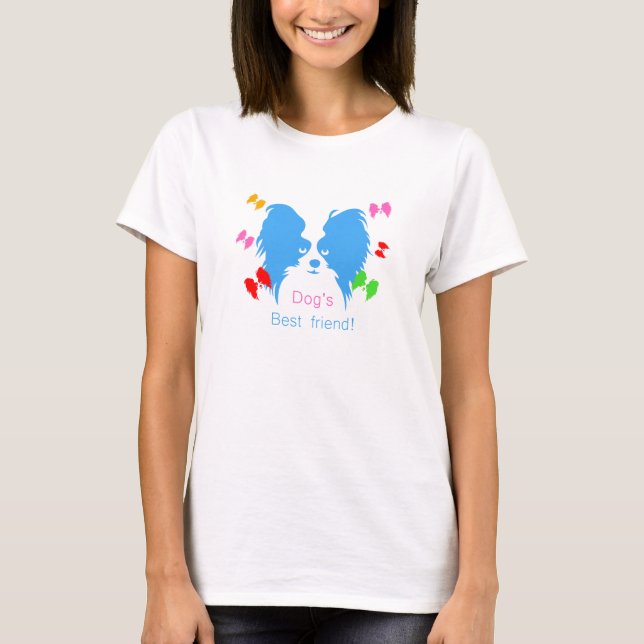 Camiseta el mejor amigo del perro (Anverso)