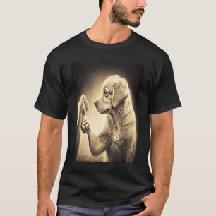 Camiseta El mejor amigo del perro papá animal ventilar el o