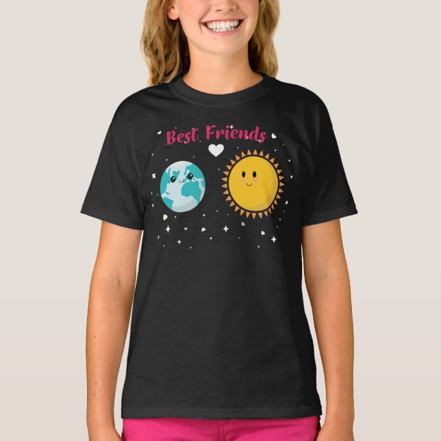 Camiseta El mejor amigo del Sol de la Tierra (Anverso)