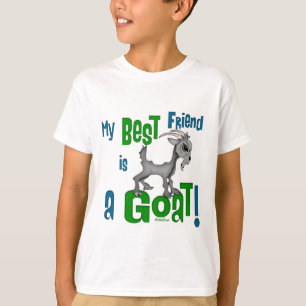 Camiseta El mejor amigo es una cabra