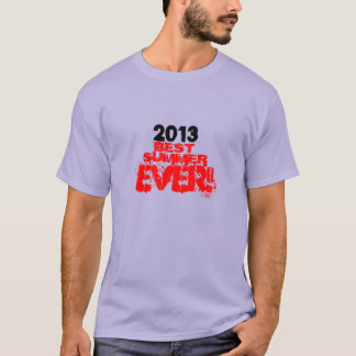 Camiseta El mejor año siempre cambiable del verano