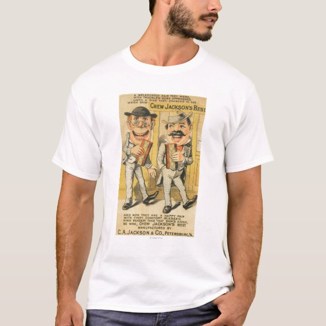 Camiseta El mejor anuncio del Chew de Jackson (Anverso)
