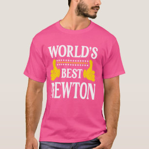 Camiseta El mejor apellido del mundo en Newton Surname Team
