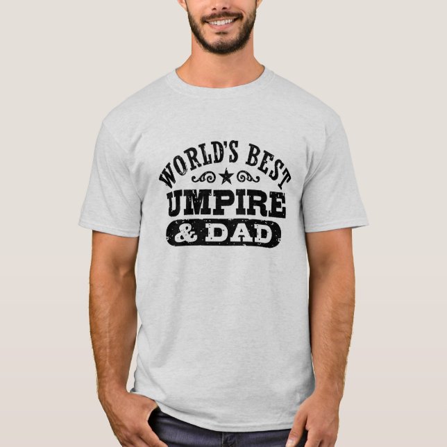Camiseta El mejor árbitro y papá del mundo (Anverso)