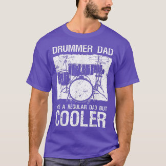 Camiseta El mejor arte de papá tambor para los hombres de m