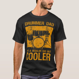 Camiseta El mejor arte de papá tambor para los hombres de m