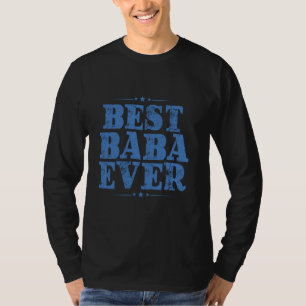 Camiseta El mejor Baba de la historia divertido abuelo retr