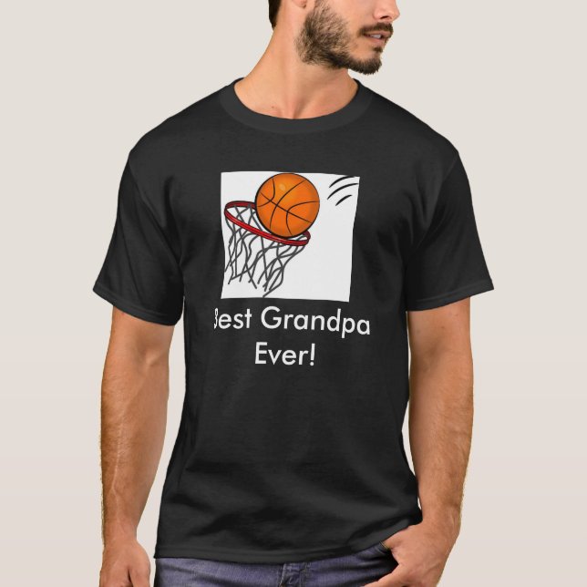 Camiseta El mejor baloncesto del Abuelo (Anverso)