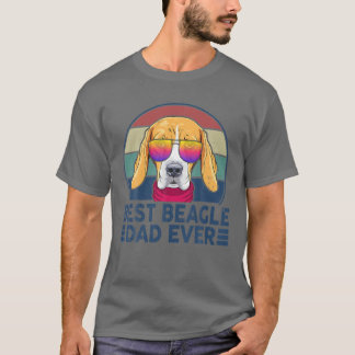 Camiseta El Mejor Beagle Papá De La Historia Para Perros.