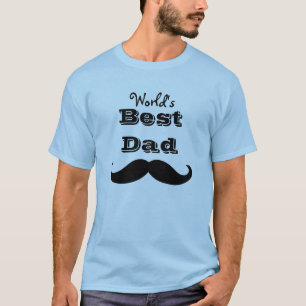 Camiseta El mejor bigote del papá del mundo