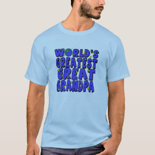 Camiseta El mejor bisabuelo del mundo