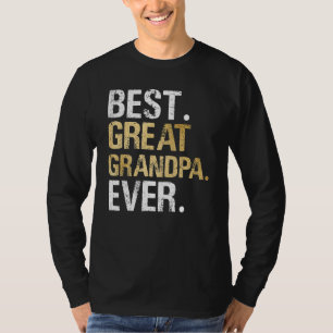 Camiseta El mejor bisabuelo del mundo de la nieta Nietas