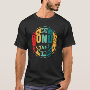 Camiseta El mejor bono de los hombres padre en la familia m