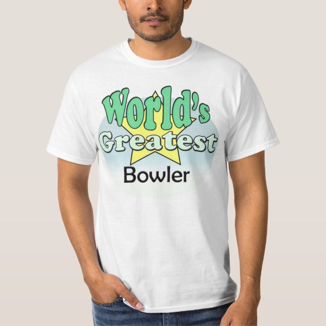 Camiseta El mejor Bowler del mundo (Anverso)