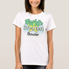 Camiseta El mejor Bowler del mundo