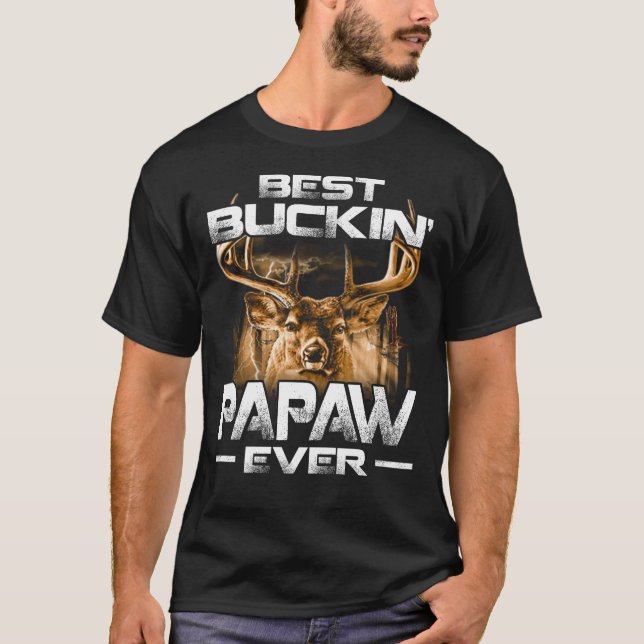 Camiseta El mejor Bucking de la caza de los ciervos de la (Anverso)