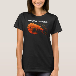 Camiseta El Mejor Camarón Para Mujeres Marianas De Mariscos