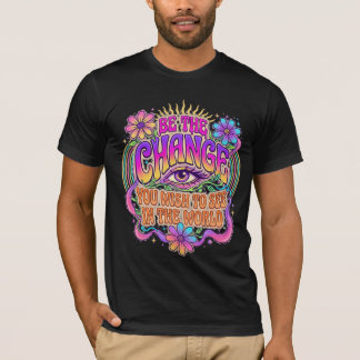 Camiseta : El mejor cambio comienza dentro Motivación Cuida