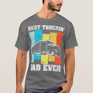 Camiseta El mejor camionero de mi padre, Big Rig Semi-Trail