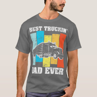 Camiseta El mejor camionero de mi padre, Big Rig Semi-Trail