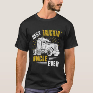 Camiseta El mejor camionero tío de los camioneros regalo a 