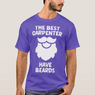 Camiseta El mejor carpintero tiene barba carpintero barbudo