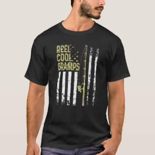 Camiseta El mejor carrete de pescador para hombre, abuelo g