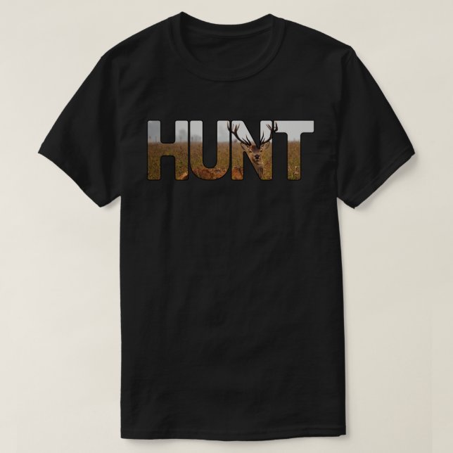 Camiseta El mejor cazador de ciervos (Diseño del anverso)