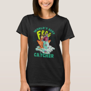 Camiseta El Mejor Cazador de Ranas Animal Rana del Mundo