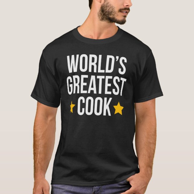 Camiseta El mejor chef de Cocina Cocinera del Mundo (Anverso)