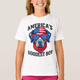 Camiseta El mejor chico perro de América