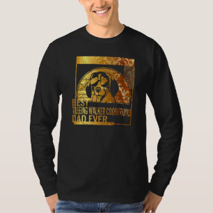 Camiseta El mejor cocinero de Walker Coonhound Dad siempre 