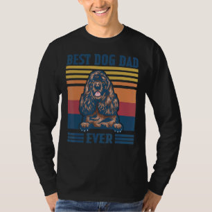 Camiseta El mejor cocinero español papá perro del mundo pad