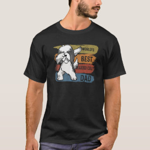 Camiseta El Mejor Collie Dad Dab Con Cabecera Para Niños Ho